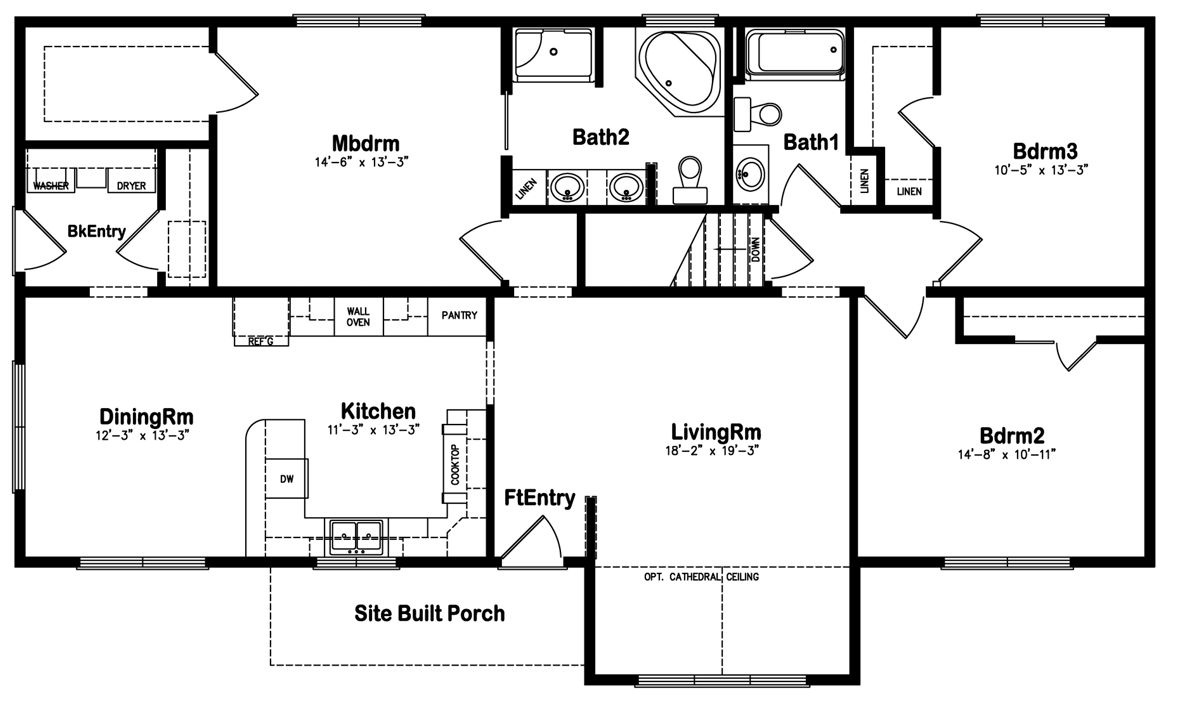 4 Bedroom Raised Ranch Floor Plans Bmp get